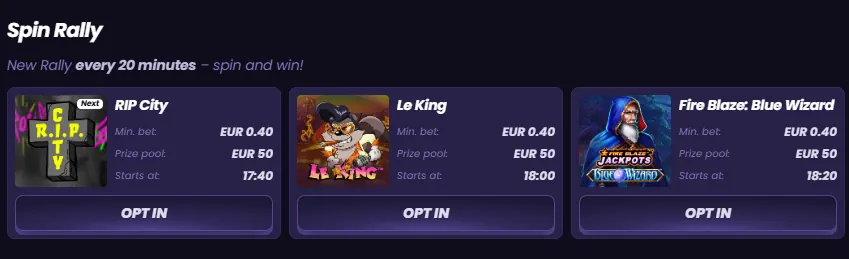 Funbet Kasyno Spin Rally